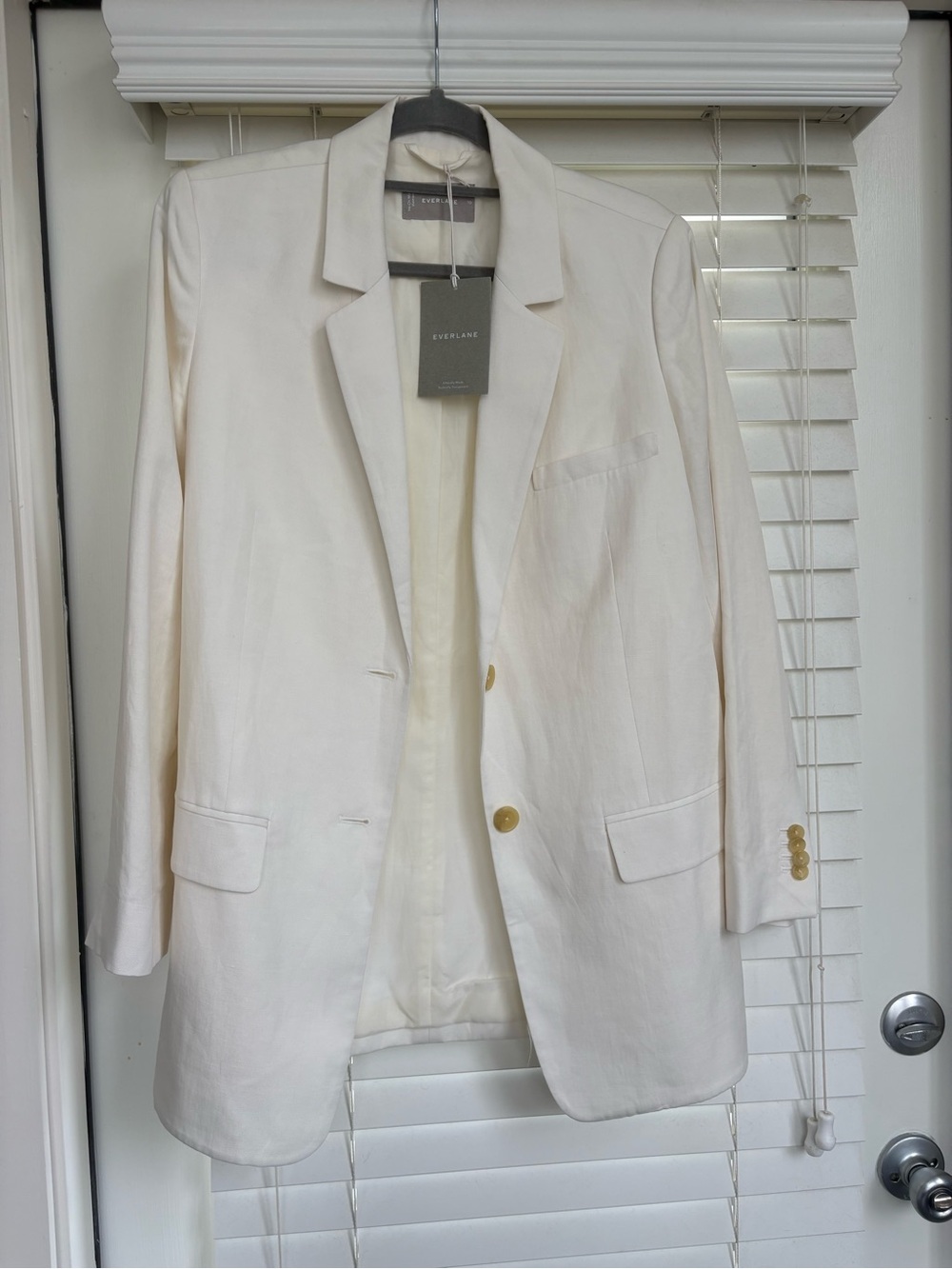 🆕Everlane the cotton linen blazer